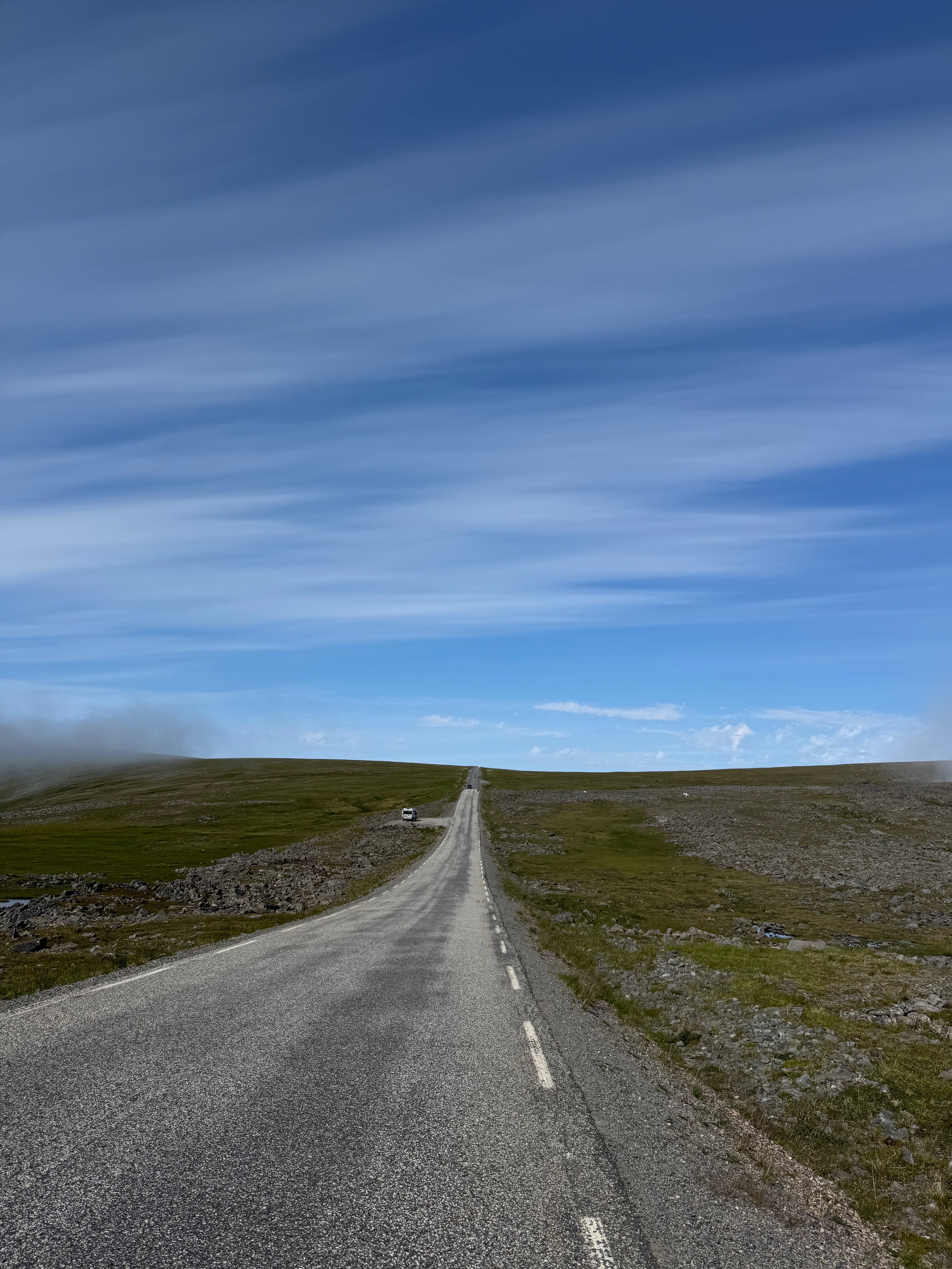 Dahinter liegt das Nordkapp
